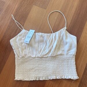 Pacsun Cream Women's Top